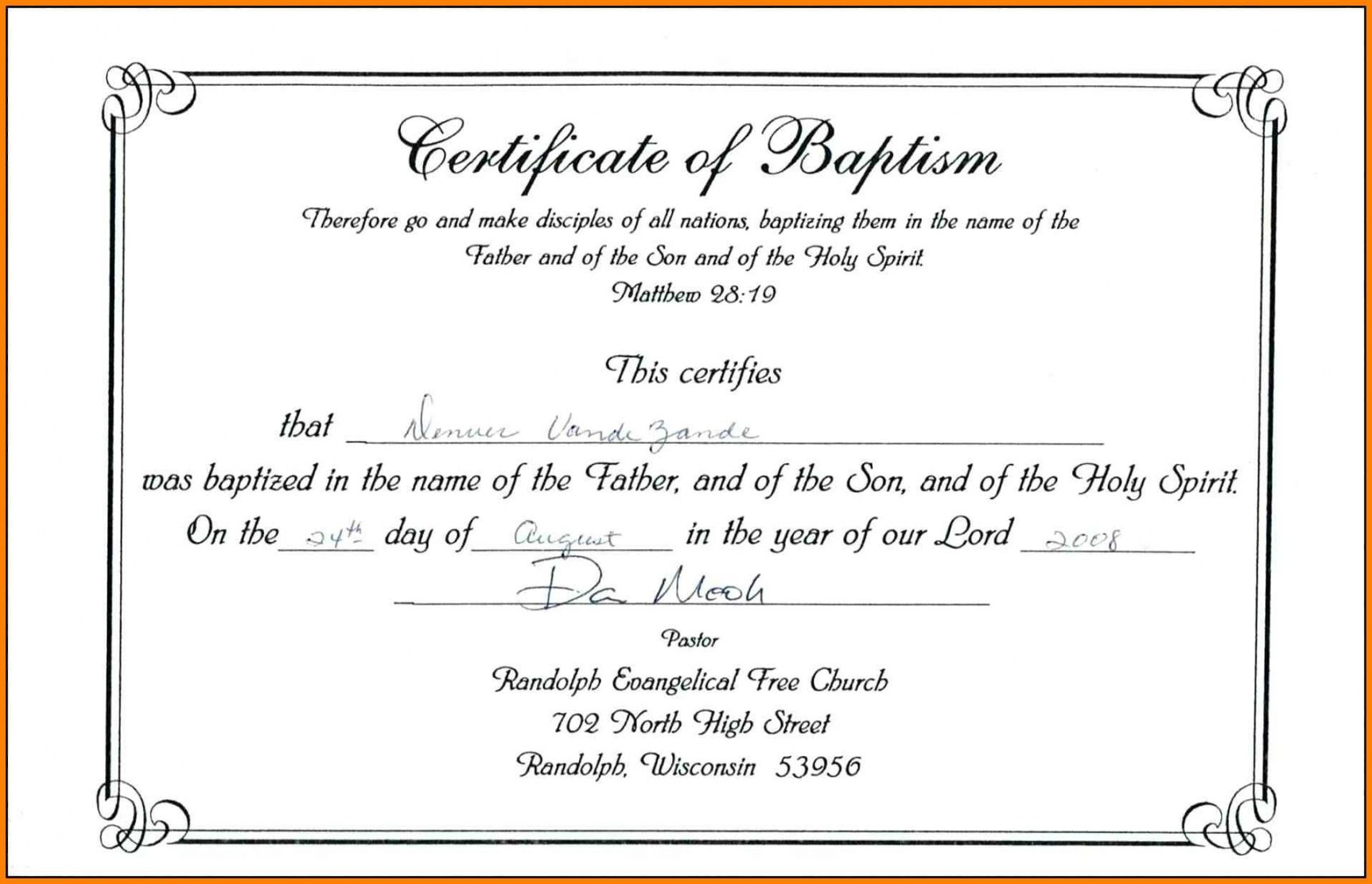 Editable Baptism Certificate Template Publisher Download Pertaining To Baptism Certificate Template Download