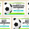 Editable Soccer Award Certificates – Instant Download Inside Soccer Award Certificate Templates Free