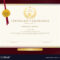 Elegant Certificate Template For Excellence Regarding Elegant Certificate Templates Free