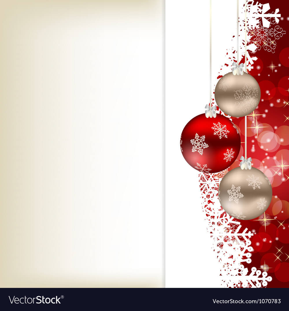 Elegant Christmas Card Template Regarding Happy Holidays Card Template