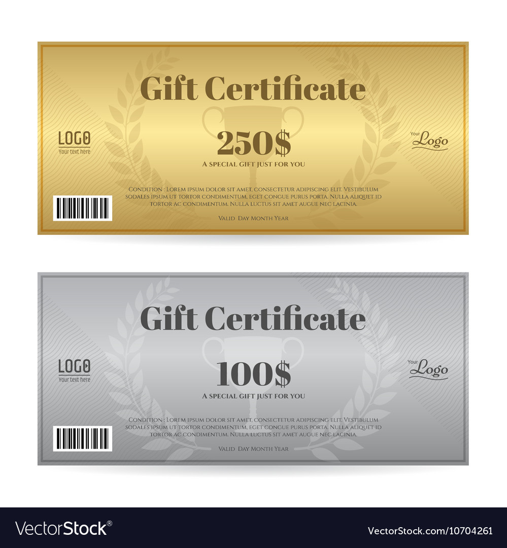 Elegant Gift Certificate Or Gift Voucher Template Pertaining To Elegant Gift Certificate Template