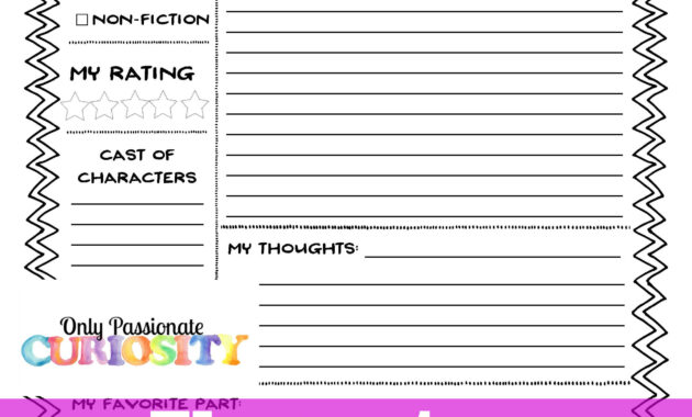 Elementary Book Reports Made Easy | Book Report Templates intended for Book Report Template In Spanish