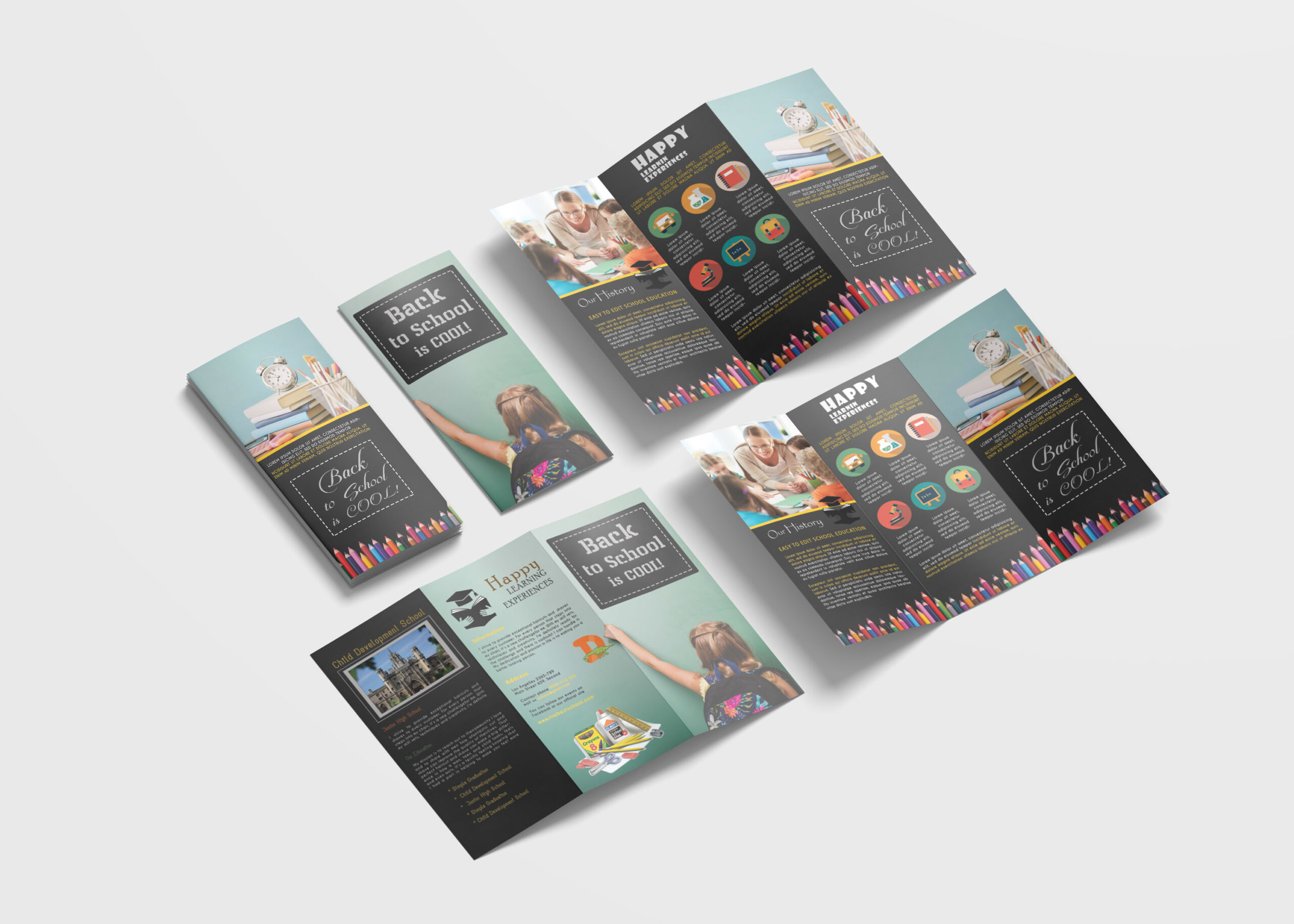 Elementary School Tri Fold Brochure Design Template – 99Effects Throughout Tri Fold School Brochure Template