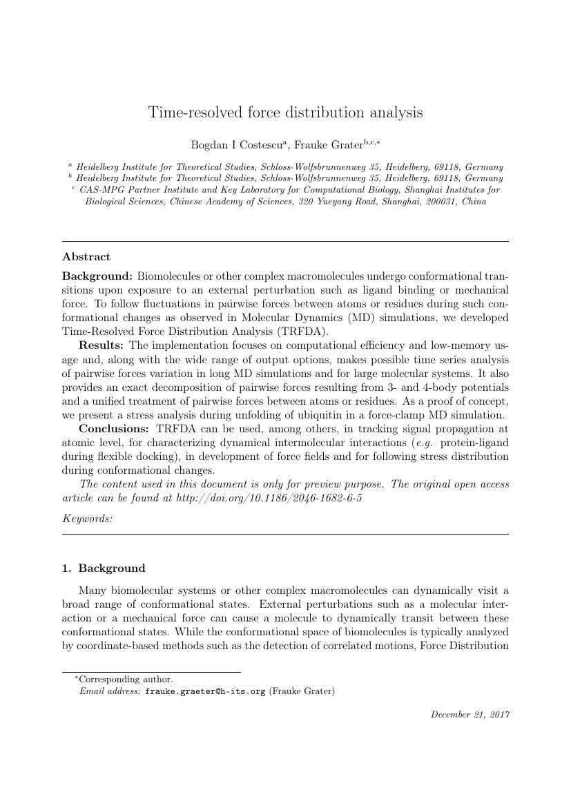 Elsevier – Trends In Immunology Template Inside Journal Paper Template Word