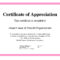 Employee Appreciation Certificate Template Free Recognition Within Best Employee Award Certificate Templates