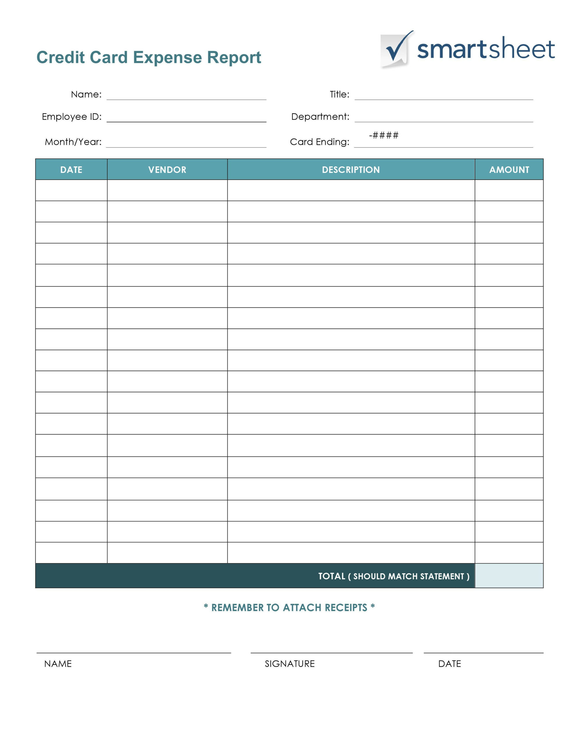 Employee Expense Report Template | 11+ Free Docs, Xlsx & Pdf With Monthly Expense Report Template Excel