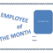 Employee Of The Month Certificate Template | Templates At Throughout Employee Of The Month Certificate Template