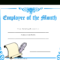 Employee Of The Month Certificate | Templates At inside Employee Of The Month Certificate Templates