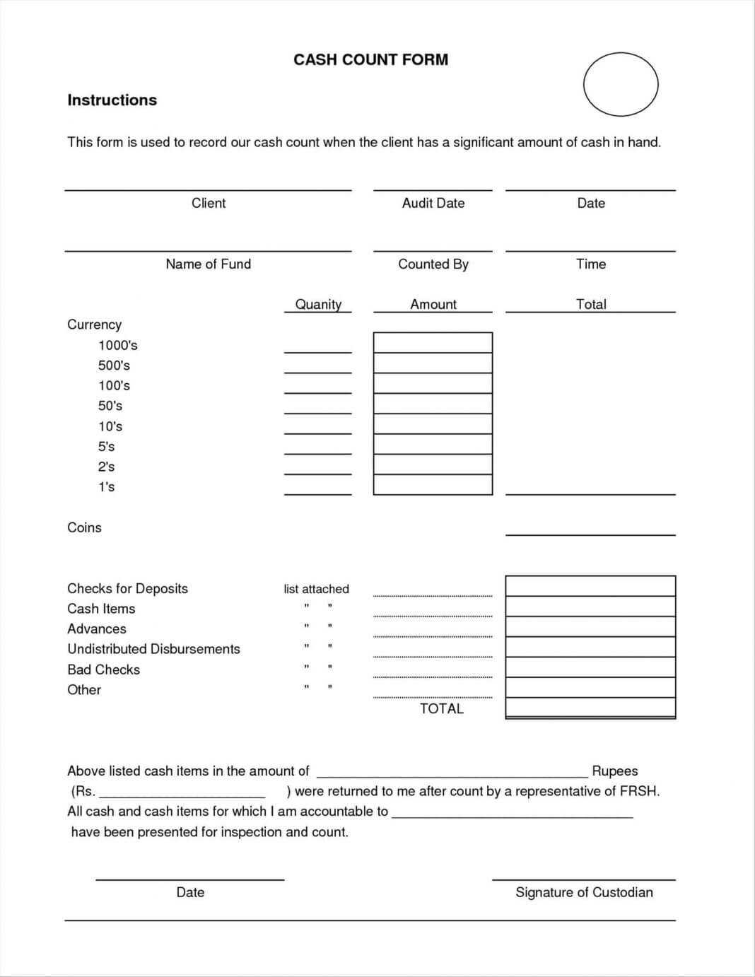 End Day Report Template Cash Register Of Pdf Examples Free Excel Intended For End Of Day Cash Register Report Template