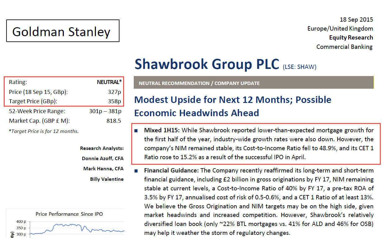 Equity Research Report: Samples, Tutorials, And Explanations Intended For Stock Analyst Report Template