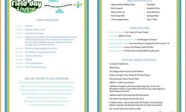 Event Program Template | Program Template, Printable Wedding within Free Event Program Templates Word