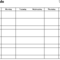 Exam Timetable Template – Zimer.bwong.co Inside Blank Revision Timetable Template