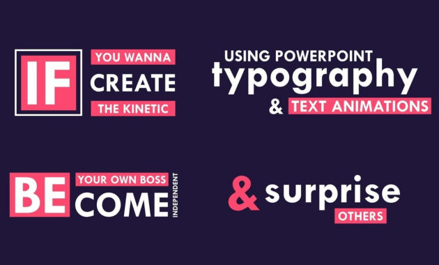 Explainer Video And Kinetic Typography Using Powerpoint within Powerpoint Kinetic Typography Template
