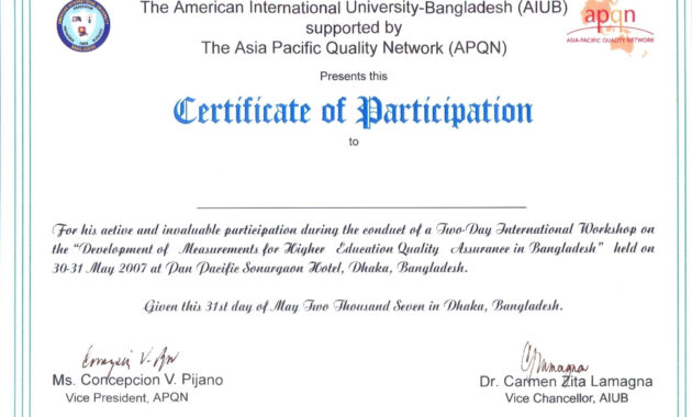 🥰free Printable Certificate Of Participation Templates (Cop)🥰 in Certificate Of Participation In Workshop Template