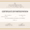 🥰free Printable Certificate Of Participation Templates (Cop)🥰 with regard to Templates For Certificates Of Participation