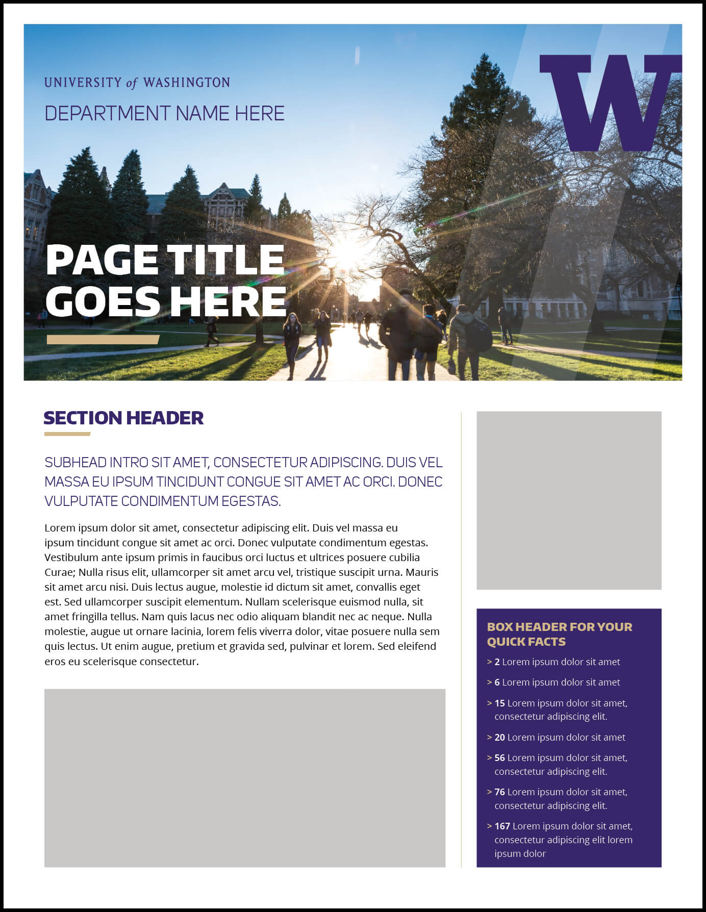 Fact Sheet | Uw Brand In Fact Sheet Template Word