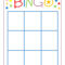 Family Game Night: Bingo | Bingo Card Template, Blank Bingo Regarding Bingo Card Template Word