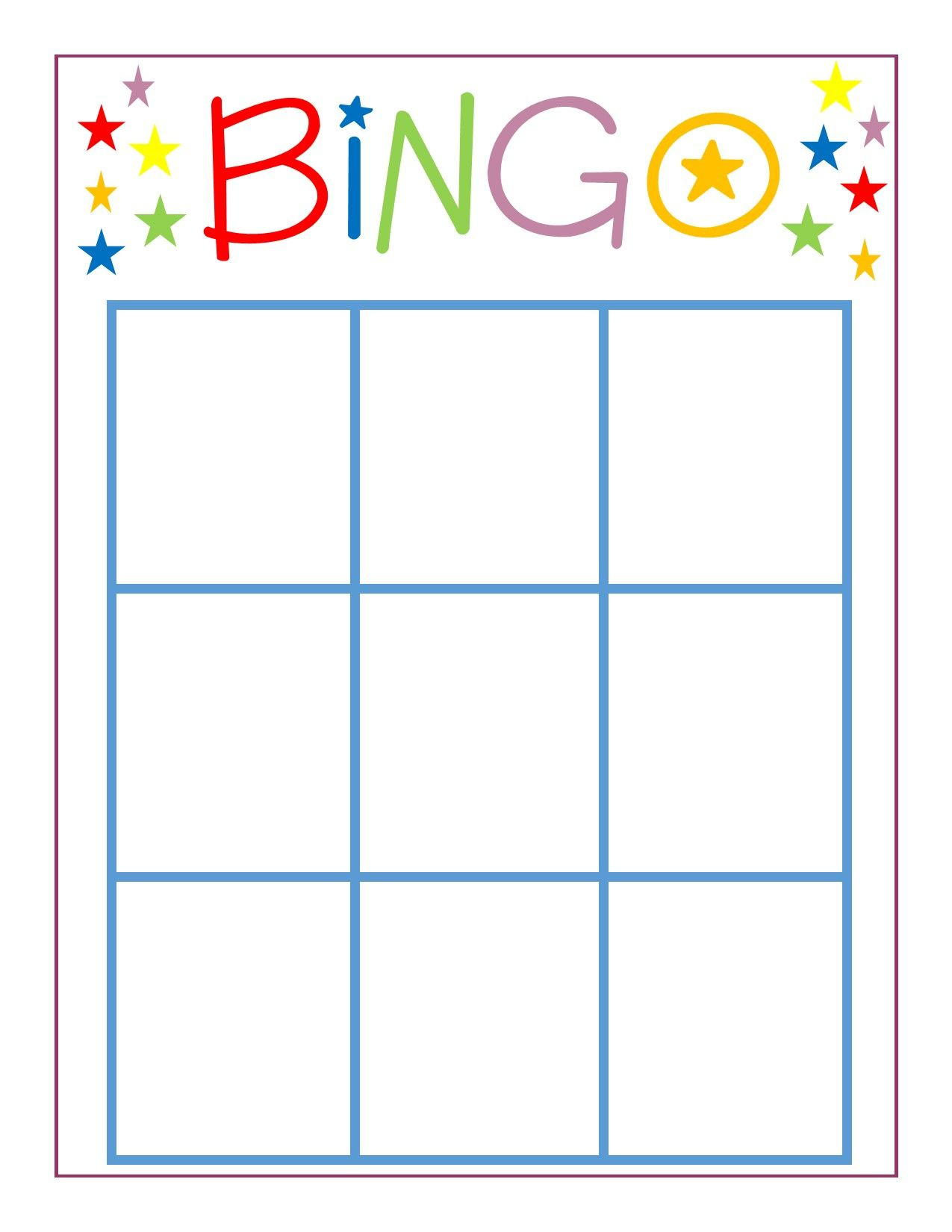 Family Game Night: Bingo | Bingo Card Template, Blank Bingo Regarding Bingo Card Template Word