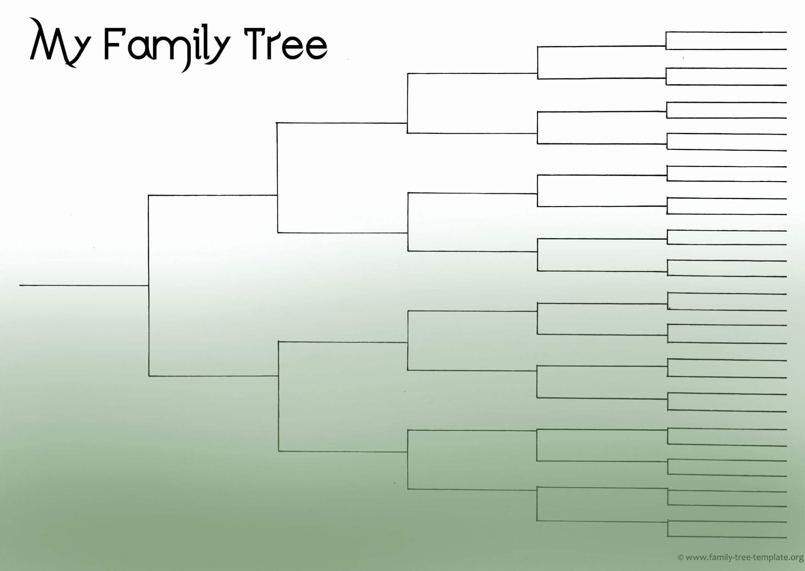 Family Tree Diagram Template Beautiful 10 Best Of Free Inside Blank Tree Diagram Template