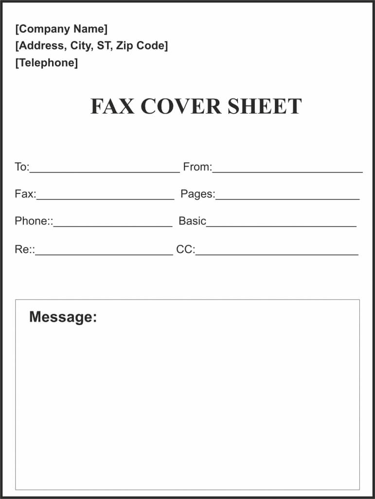 Fax Covers – Ironi.celikdemirsan With Regard To Fax Cover Sheet Template Word 2010