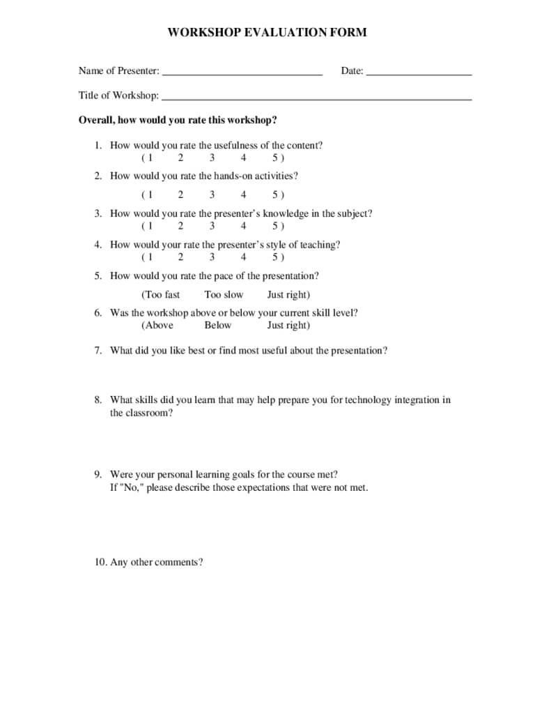 Feedback Form – 20 Free Templates In Pdf, Word, Excel Download Regarding Student Feedback Form Template Word