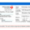 First Aid Certificate Template Free Certification for Cpr Card Template