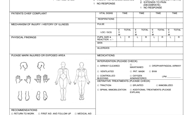 First Responder Question Report - Fill Online, Printable regarding First Aid Incident Report Form Template