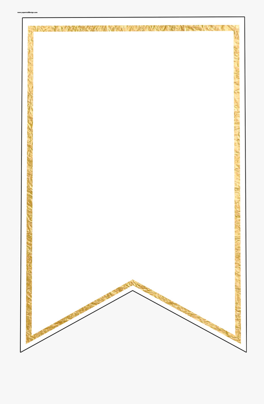 Flag Banner Png – Printable Gold Banner Template Throughout Banner Cut Out Template