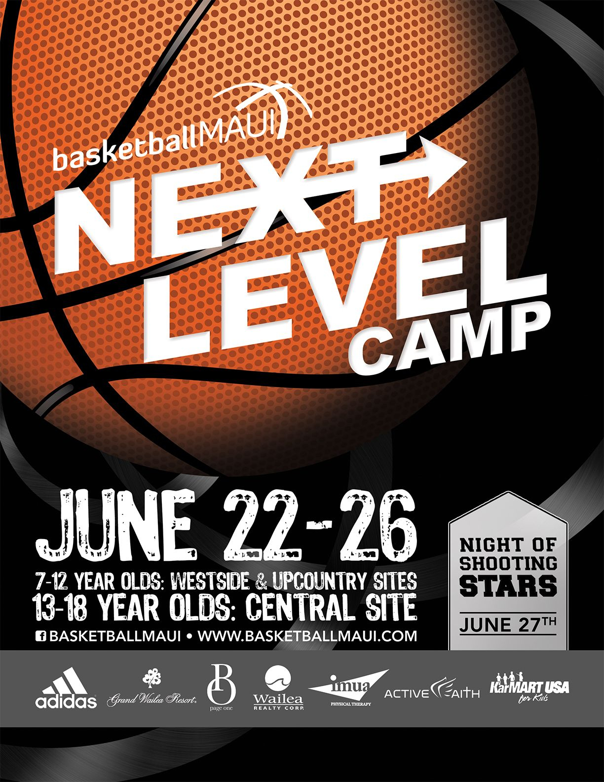 Flyer Design For Kids Basketball Camp. Designed Pertaining To Basketball Camp Brochure Template