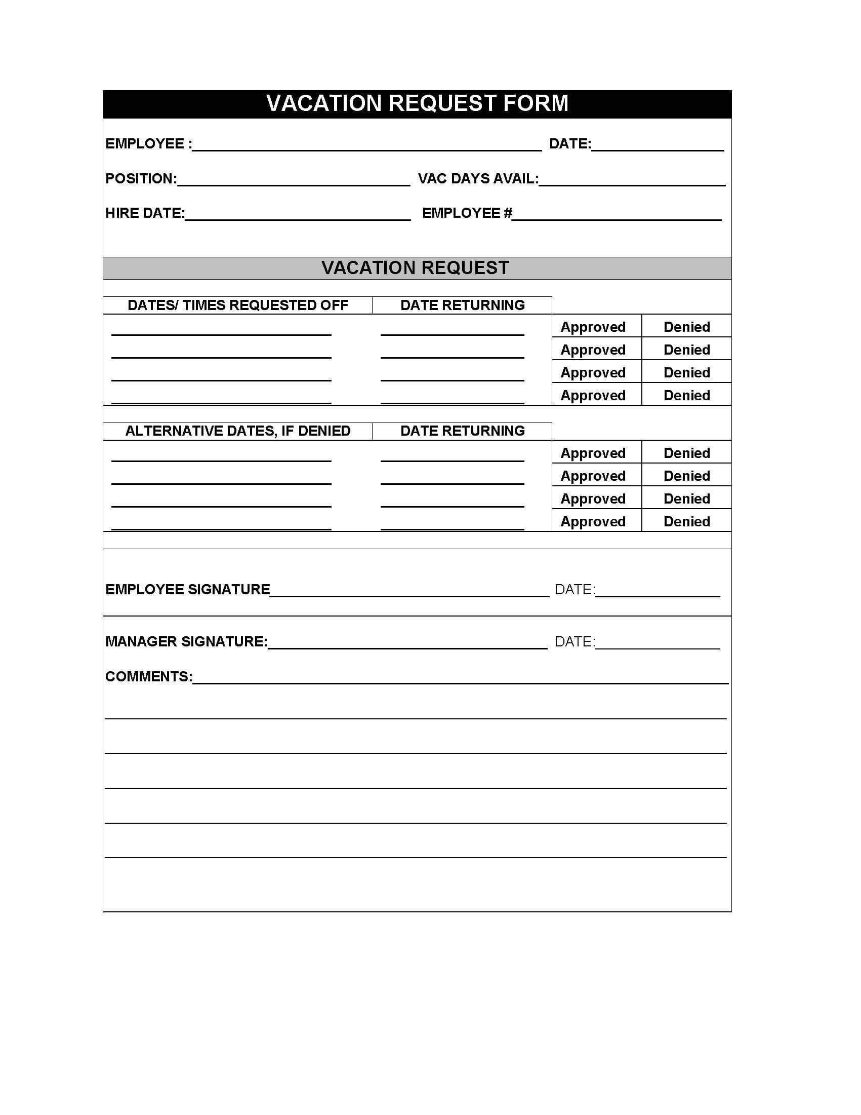 Form Example Employee Information Management Sharepoint S With Regard To Travel Request Form Template Word