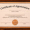 Formal Certificate Of Appreciation Template For The Best Regarding Powerpoint Award Certificate Template