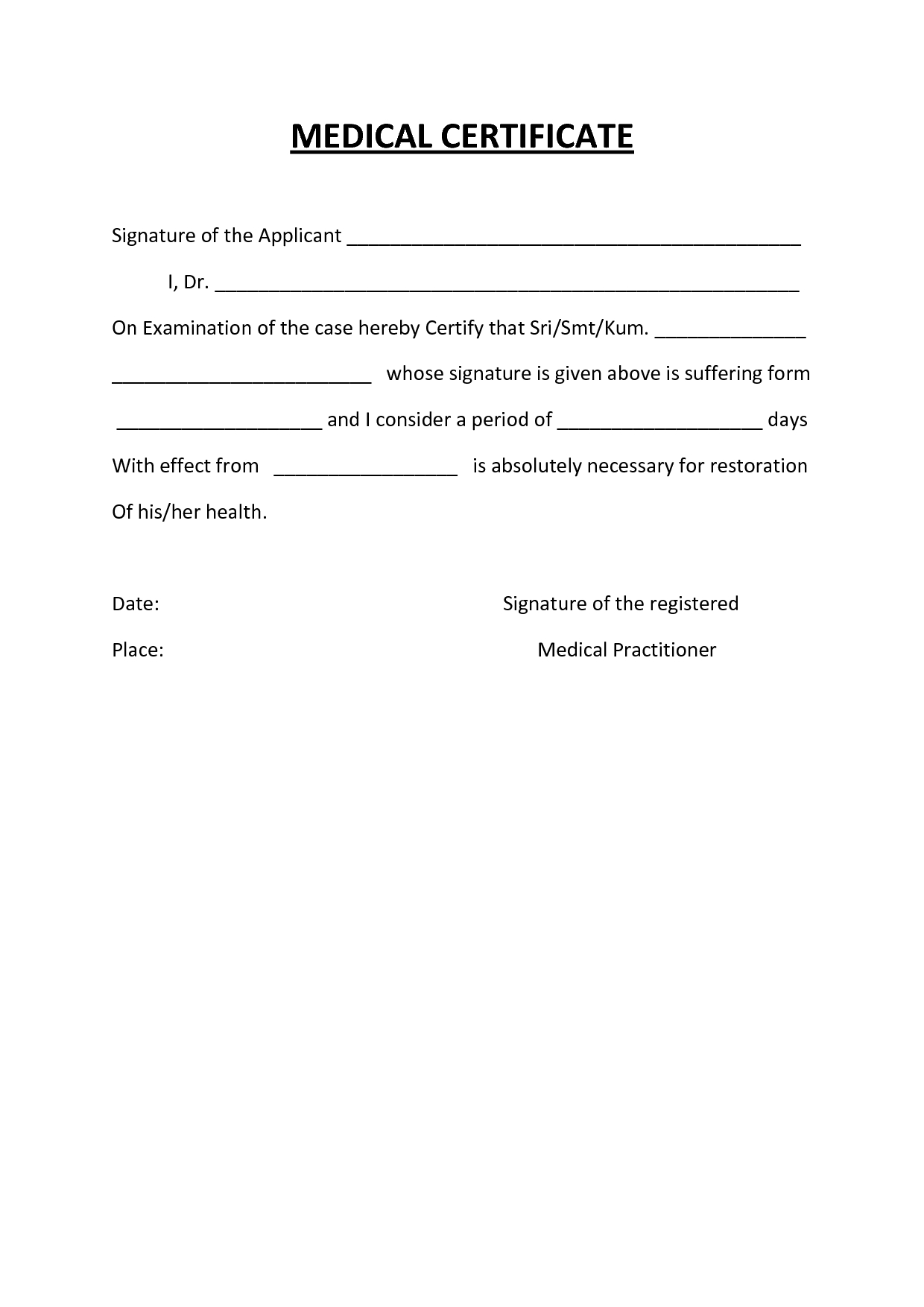 Format Of Health Certificate – Zimer.bwong.co With Regard To Fit To Fly Certificate Template