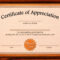 Free Appreciation Certificate Templates Supplier Contract For Certificate Of Participation Template Ppt
