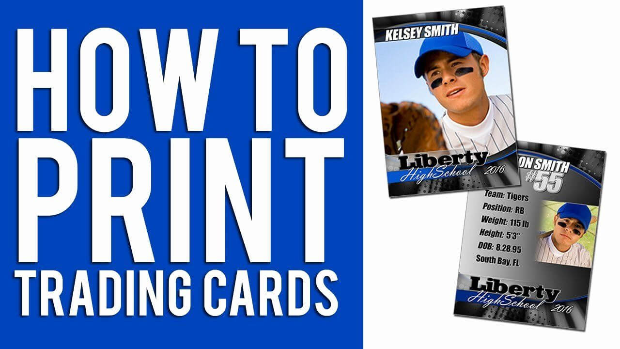 Free Baseball Card Template Download Unique How To Print Regarding Custom Baseball Cards Template
