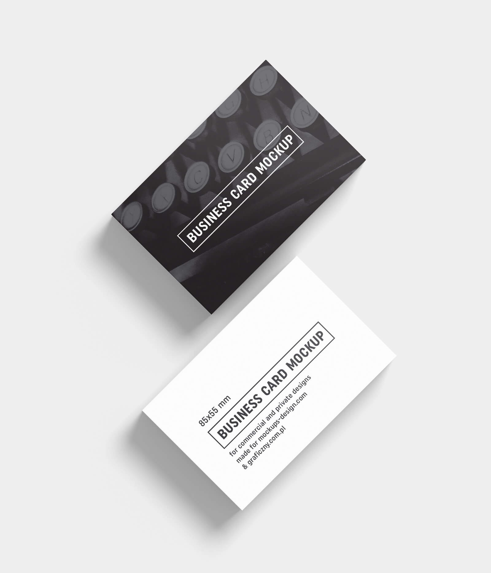 Free Black & White Business Card Mockup Psd Templates – Good Within Black And White Business Cards Templates Free