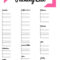 Free Blank Checklist Template Word Payment Via Letter Of With Blank Checklist Template Word
