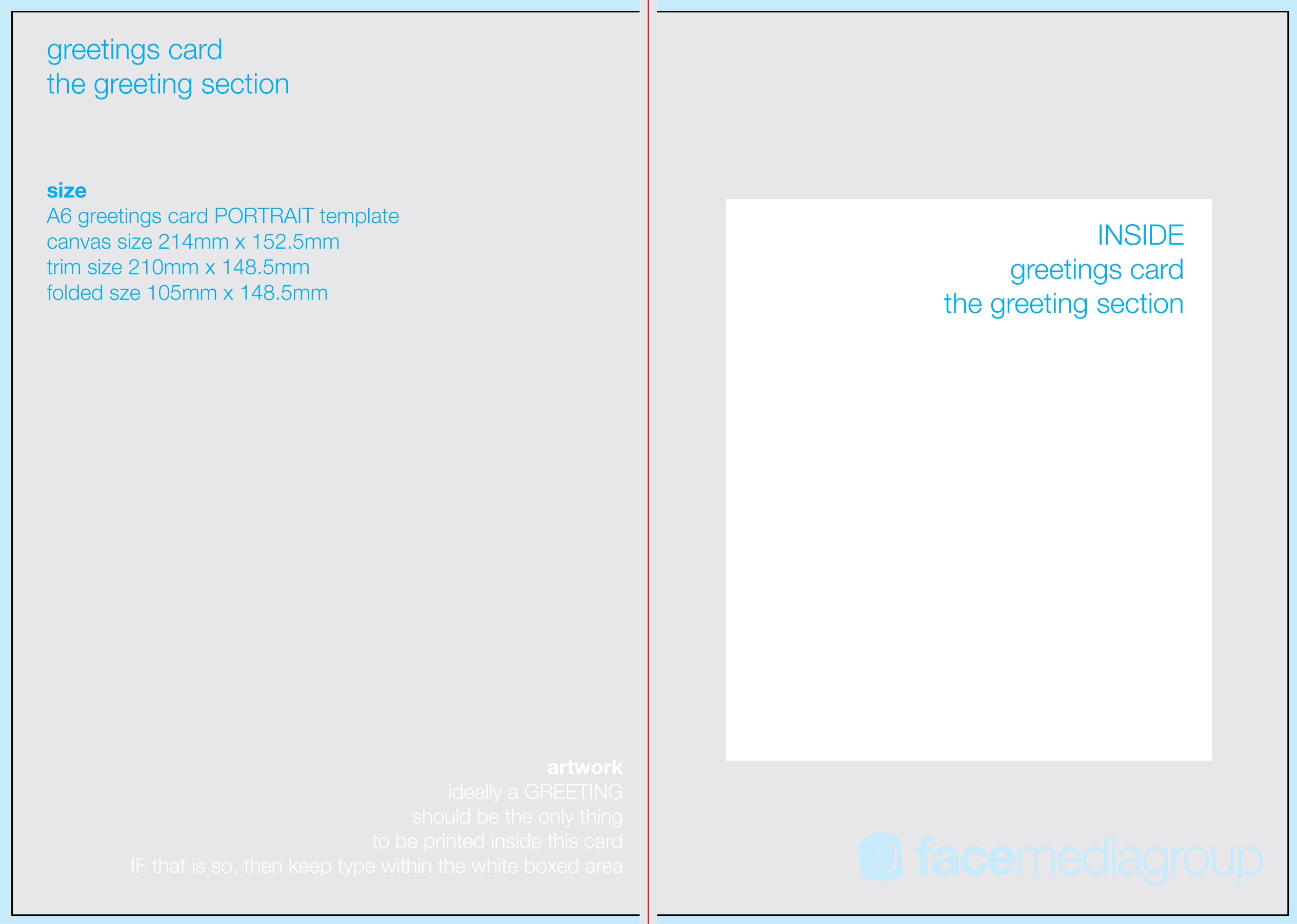 Free Blank Greetings Card Artwork Templates For Download Inside Foldable Birthday Card Template