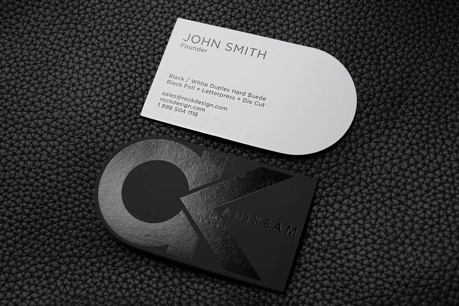 Free Bold And Creative Black And White Business Card With Black And White Business Cards Templates Free