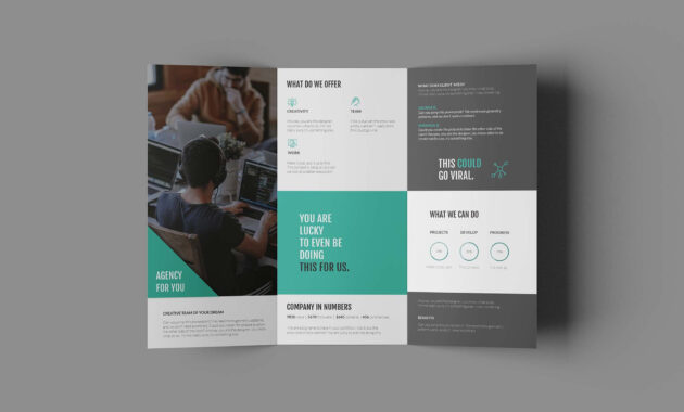 Free Business Trifold Brochure Template (Ai) throughout Tri Fold Brochure Ai Template
