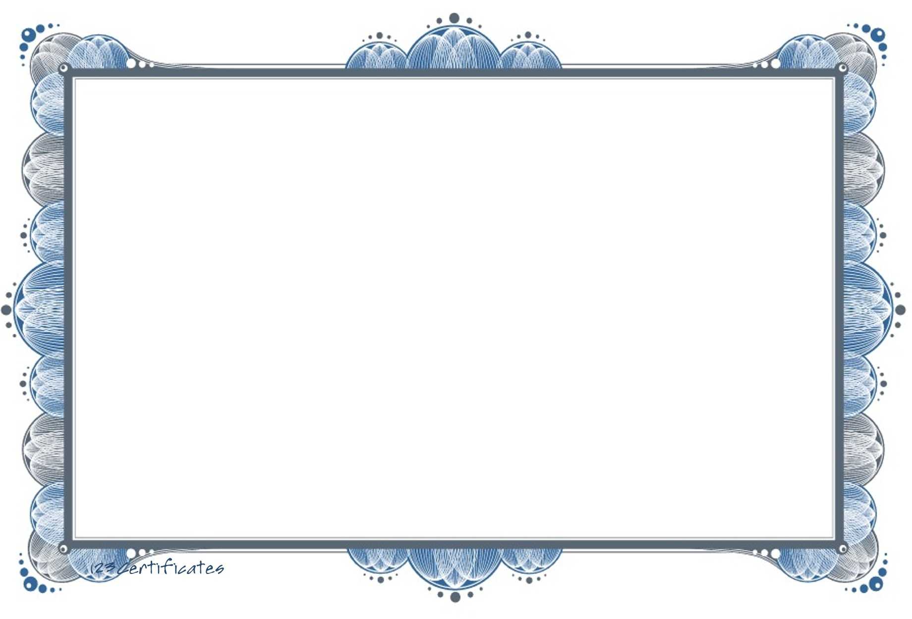 Free Certificate Border, Download Free Clip Art, Free Clip With Certificate Border Design Templates