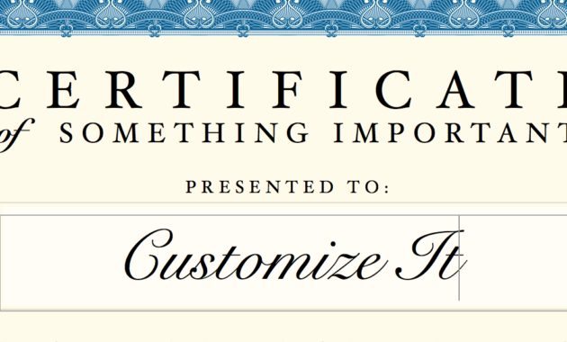 Free Certificate Template, Download Free Clip Art, Free Clip within Pages Certificate Templates
