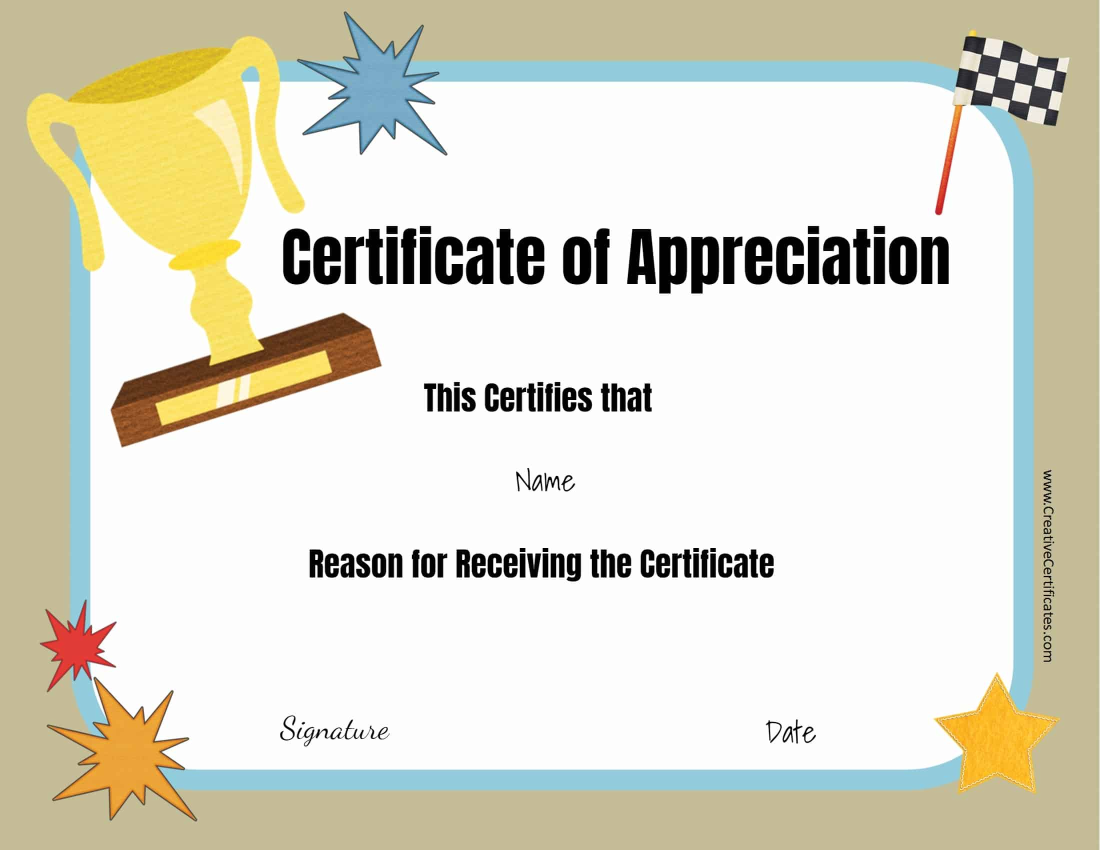 Free Certificate Templates Throughout Free Funny Award Certificate Templates For Word