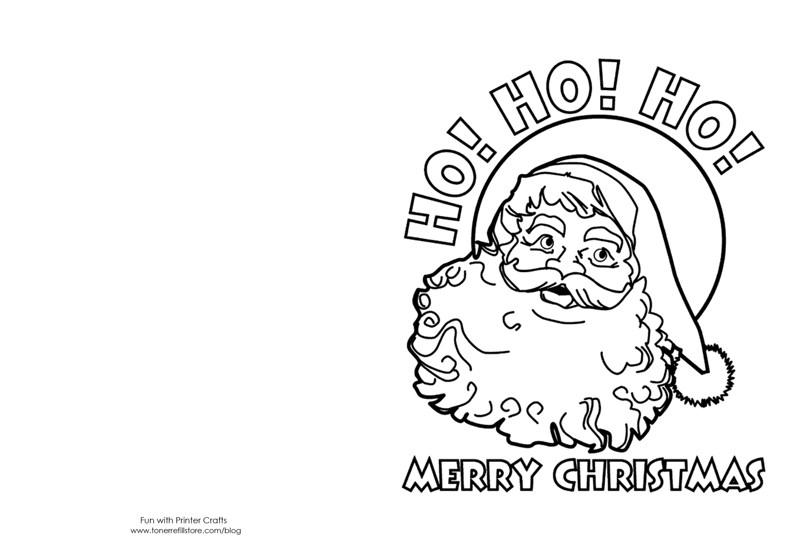 Free Christmas Card Coloring Pages Free, Download Free Clip In Printable Holiday Card Templates