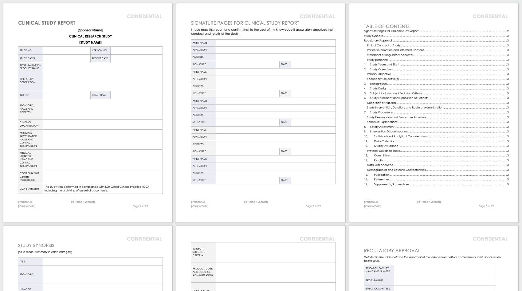 Free Clinical Trial Templates | Smartsheet Pertaining To Trial Report Template