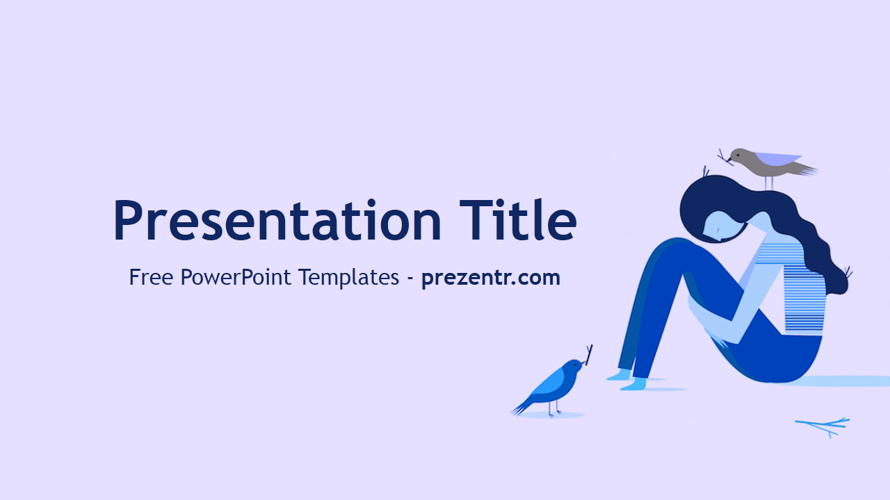 Free Depression Powerpoint Template – Prezentr Powerpoint Inside Depression Powerpoint Template