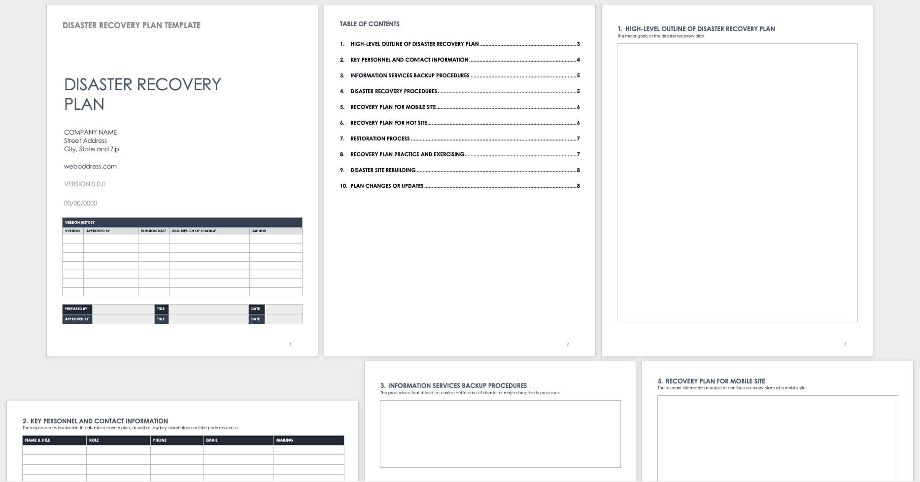 Free Disaster Recovery Plan Templates | Smartsheet For Dr Test Report Template