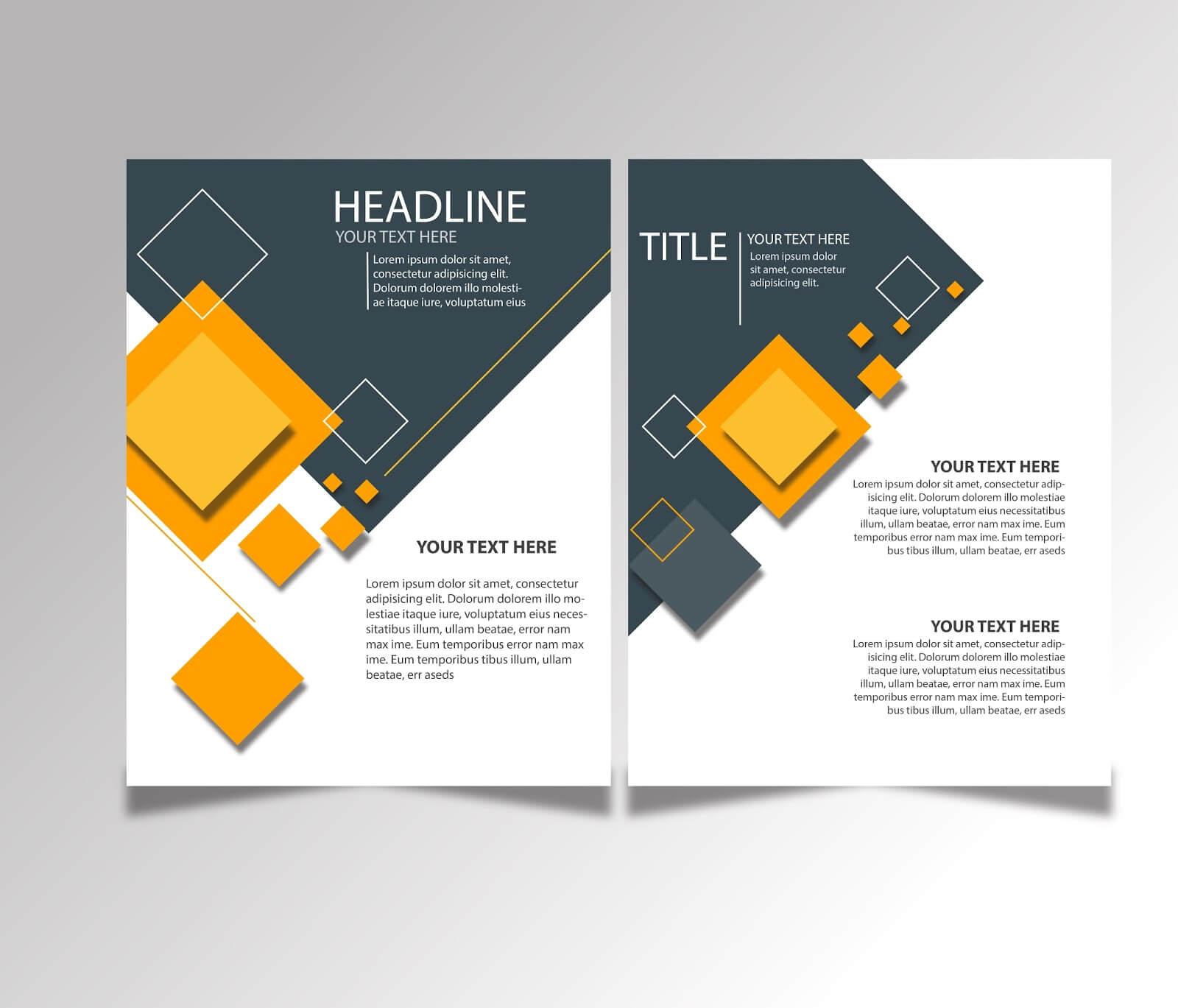 Free Download Brochure Design Templates Ai Files – Ideosprocess With Brochure Template Illustrator Free Download