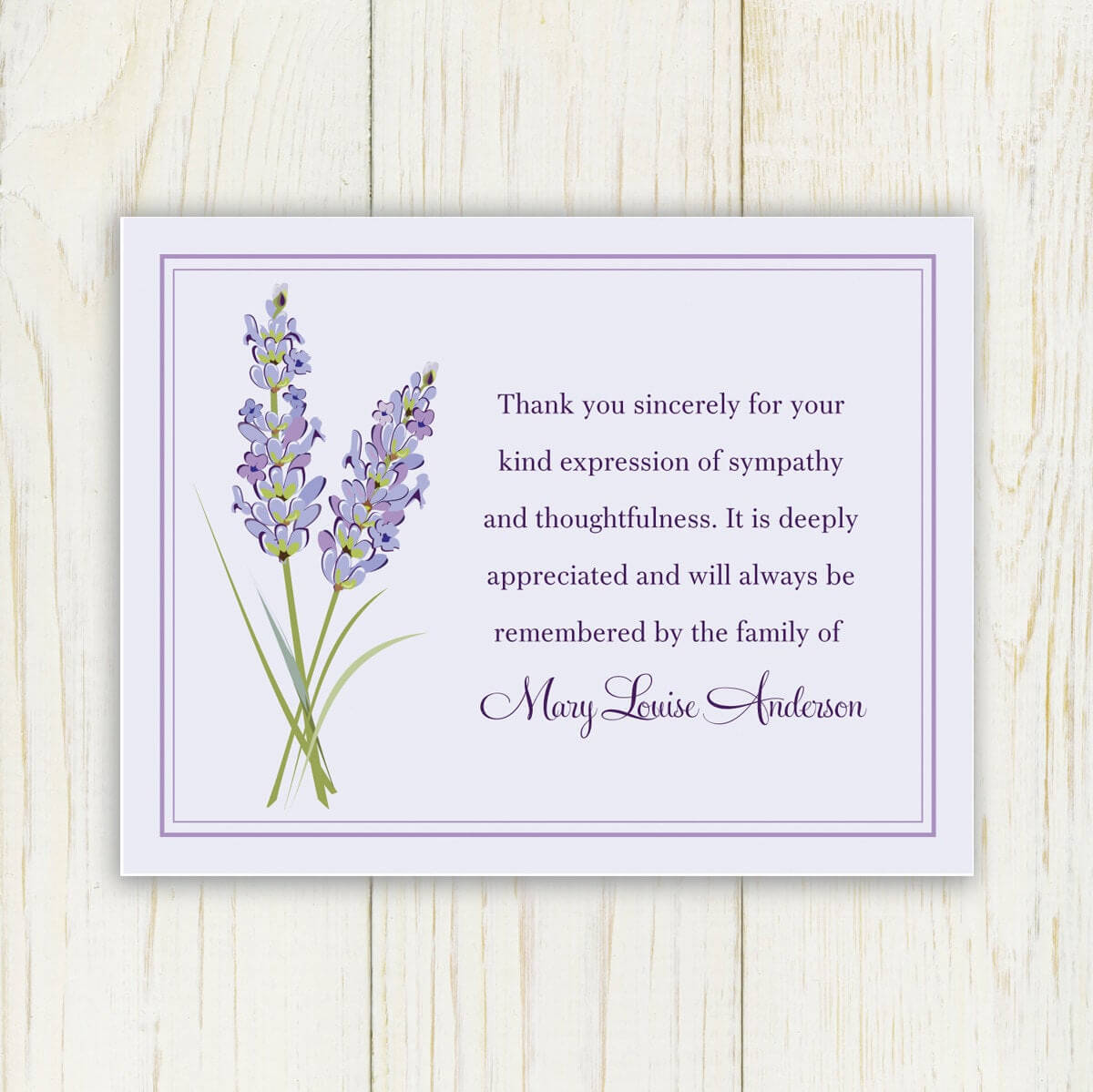 Free Funeral Thank You Cards Templates – Air Media Design With Regard To Sympathy Thank You Card Template