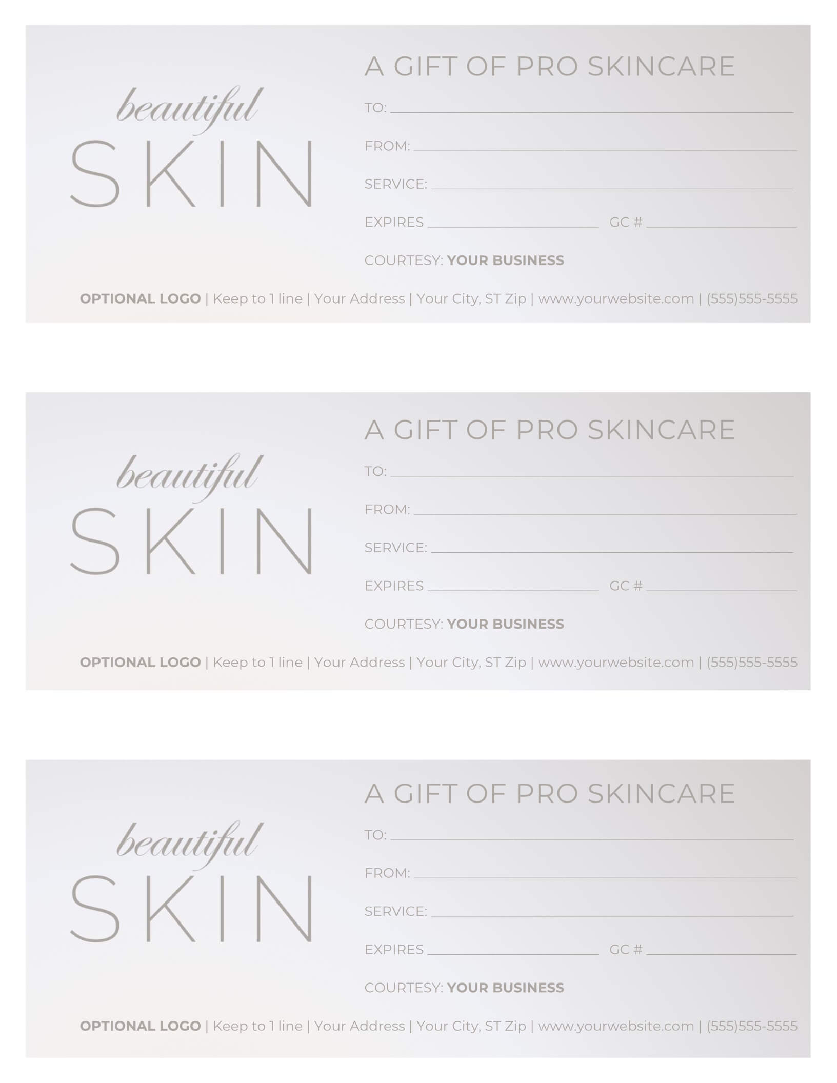 Free Gift Certificate Templates For Massage And Spa Pertaining To Massage Gift Certificate Template Free Printable