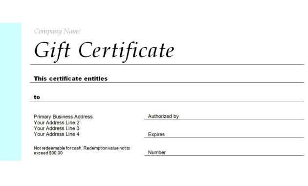 Free Gift Certificate Templates You Can Customize inside Present Certificate Templates